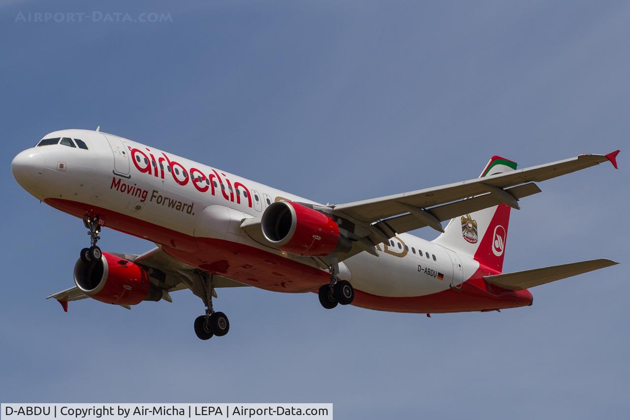D-ABDU, 2008 Airbus A320-214 C/N 3516, Air Berlin