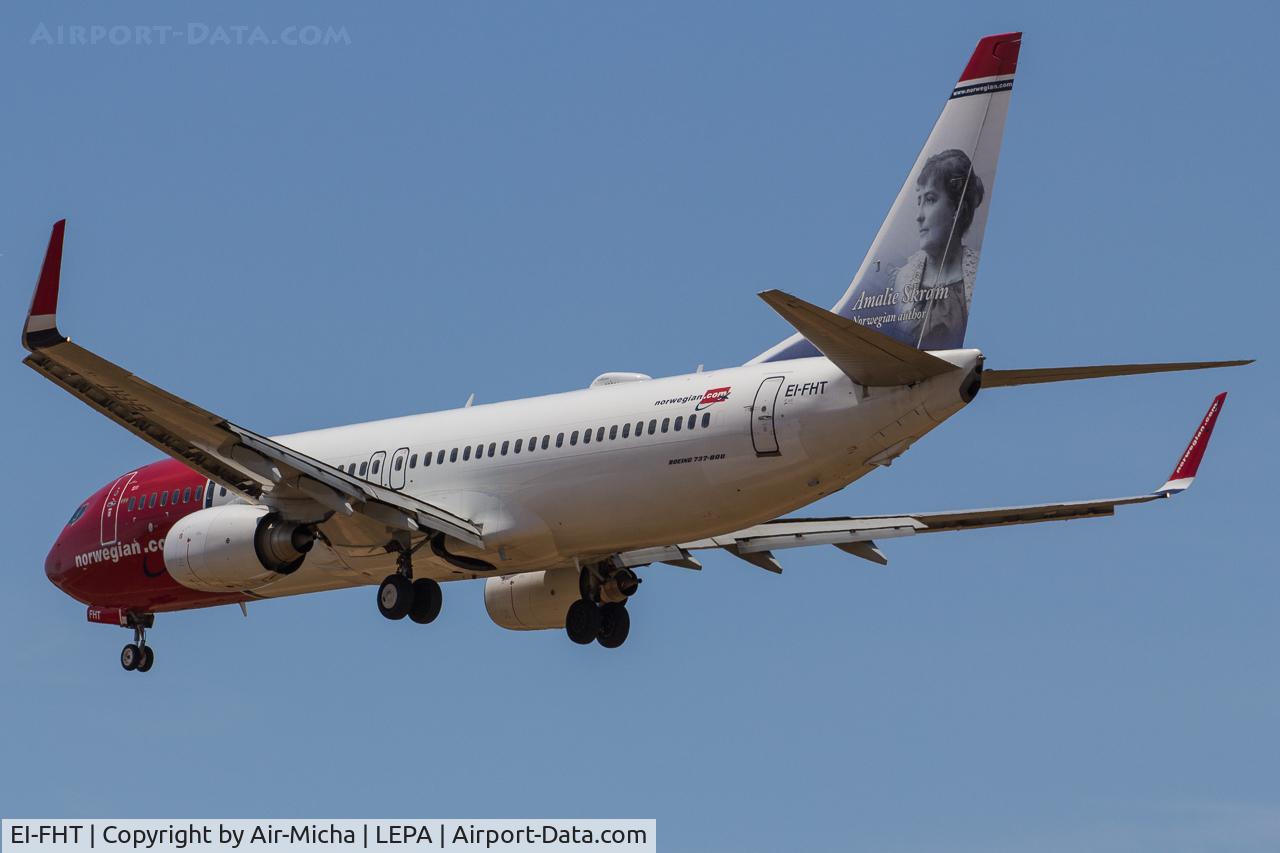 EI-FHT, 2011 Boeing 737-8JP C/N 40867, Norwegian Air International