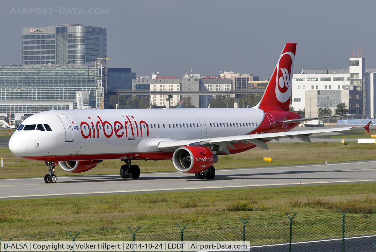 D-ALSA, 2001 Airbus A321-211 C/N 1629, at fra