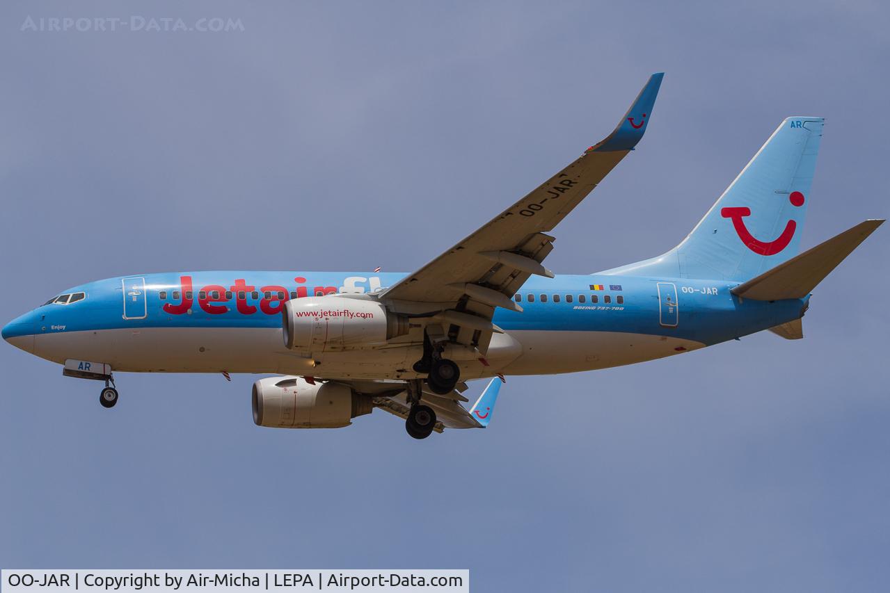 OO-JAR, 2009 Boeing 737-7K5 C/N 35150, Jetairfly