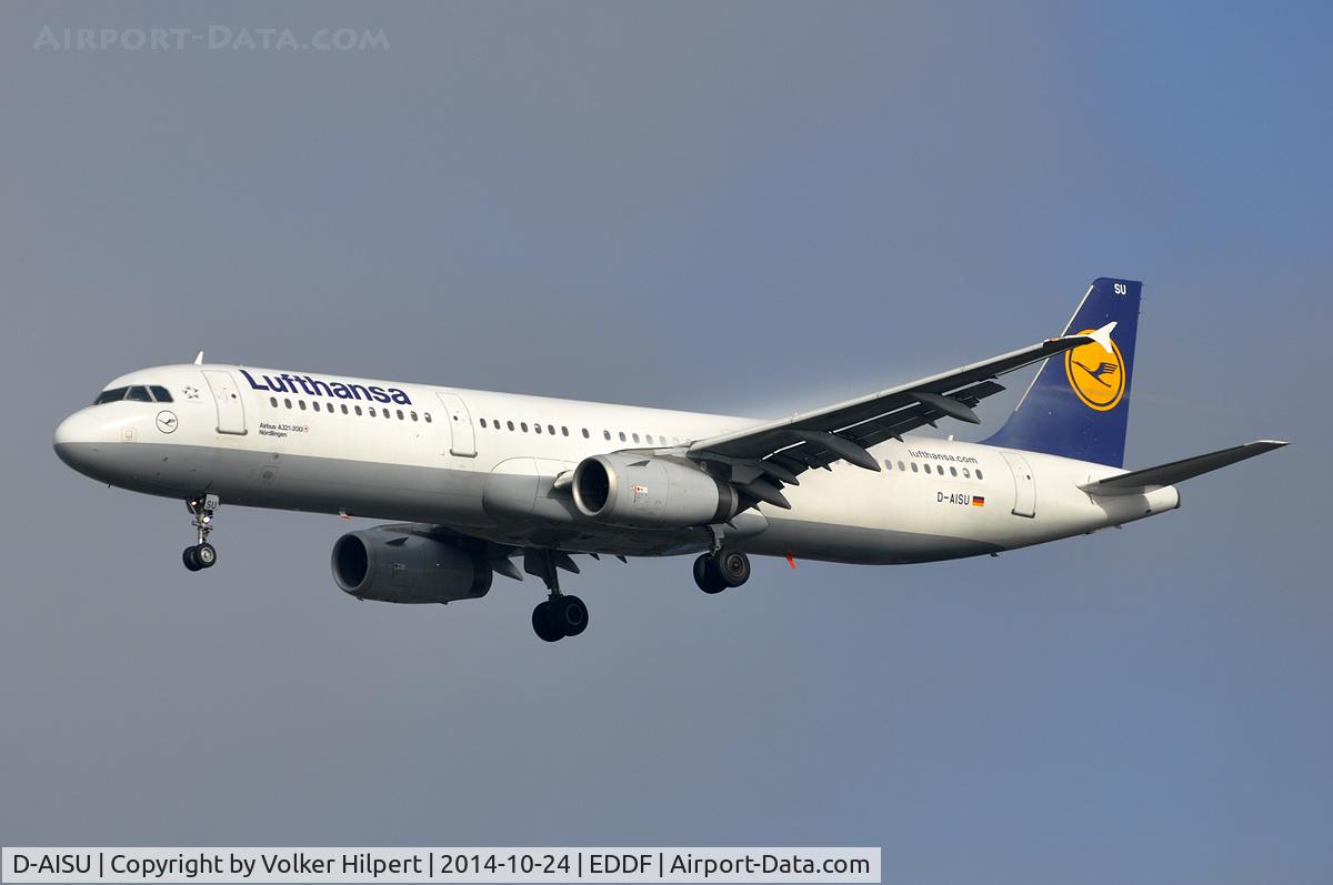 D-AISU, 2009 Airbus A321-231 C/N 4016, at fra