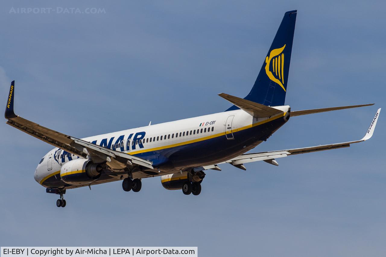 EI-EBY, 2009 Boeing 737-8AS C/N 35006, Ryanair