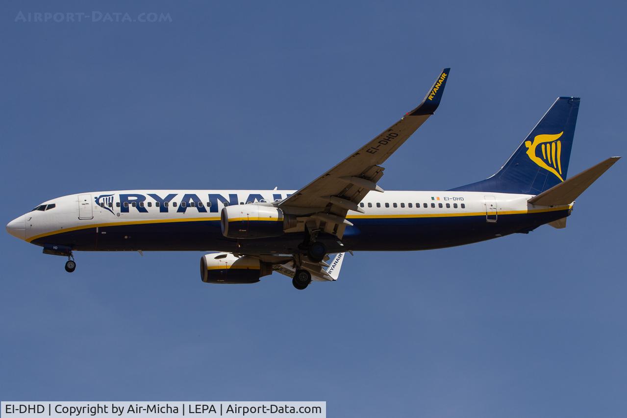 EI-DHD, 2005 Boeing 737-8AS C/N 33816, Ryanair