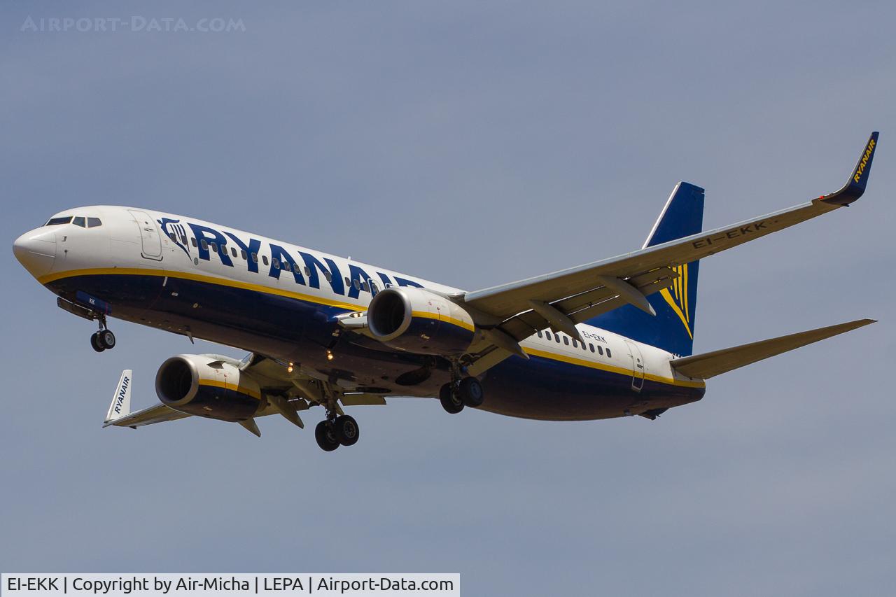 EI-EKK, 2010 Boeing 737-8AS C/N 38500, Ryanair