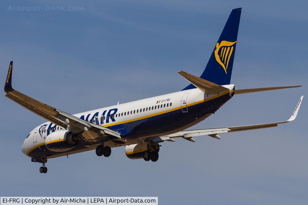EI-FRG, 2016 Boeing 737-8AS C/N 44737, Ryanair