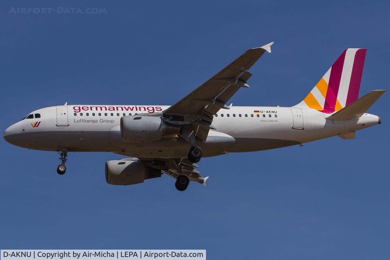 D-AKNU, 2005 Airbus A319-112 C/N 2628, Germanwings