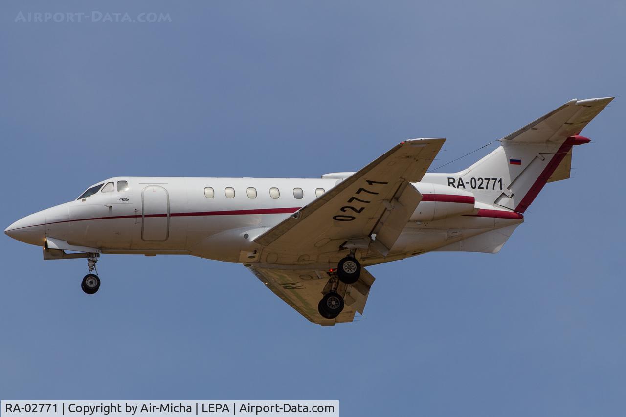 RA-02771, 1984 British Aerospace HS.125 Series 700B C/N 257214, Aerolimousine