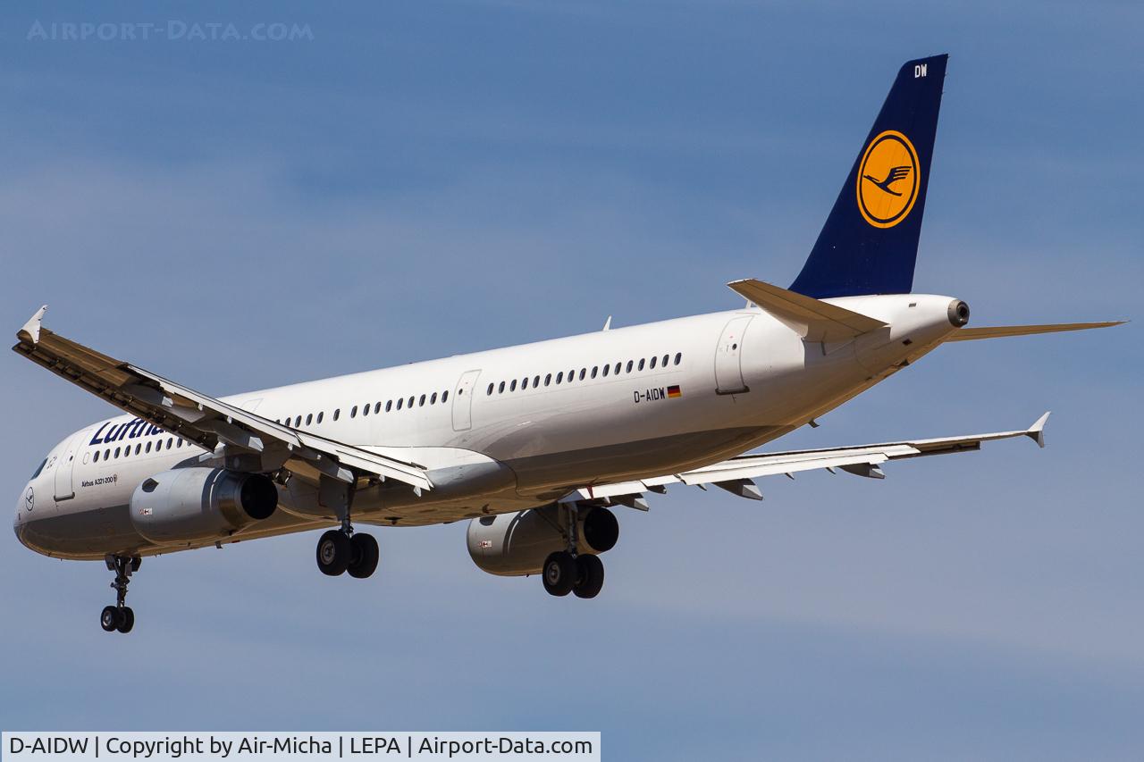 D-AIDW, 2014 Airbus A321-231 C/N 6415, Lufthansa