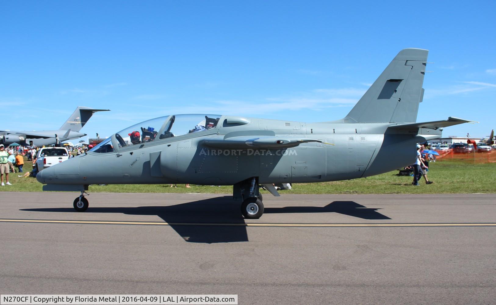 N270CF, 1985 SIAI-Marchetti S-211 C/N 009/02-006, S-211