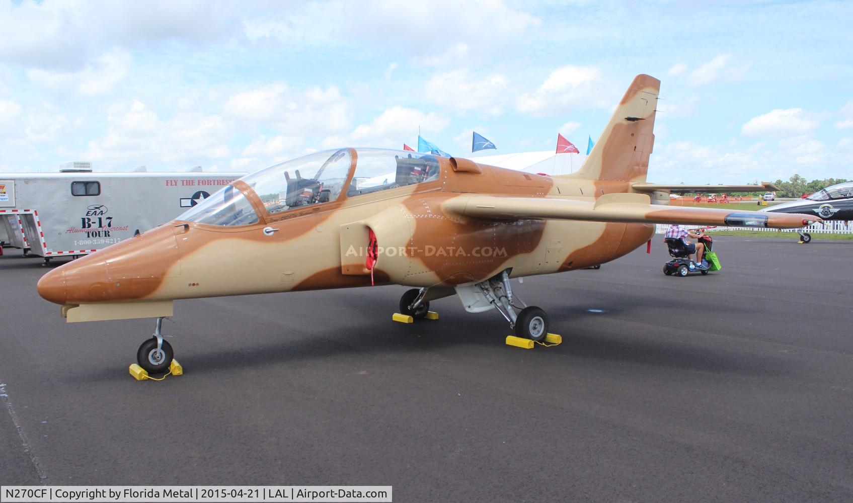 N270CF, 1985 SIAI-Marchetti S-211 C/N 009/02-006, S-211