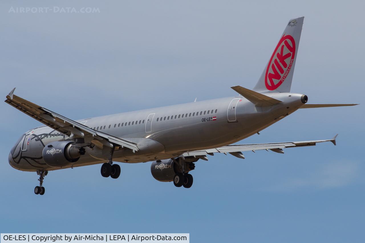OE-LES, 2008 Airbus A321-211 C/N 3504, NikiFly