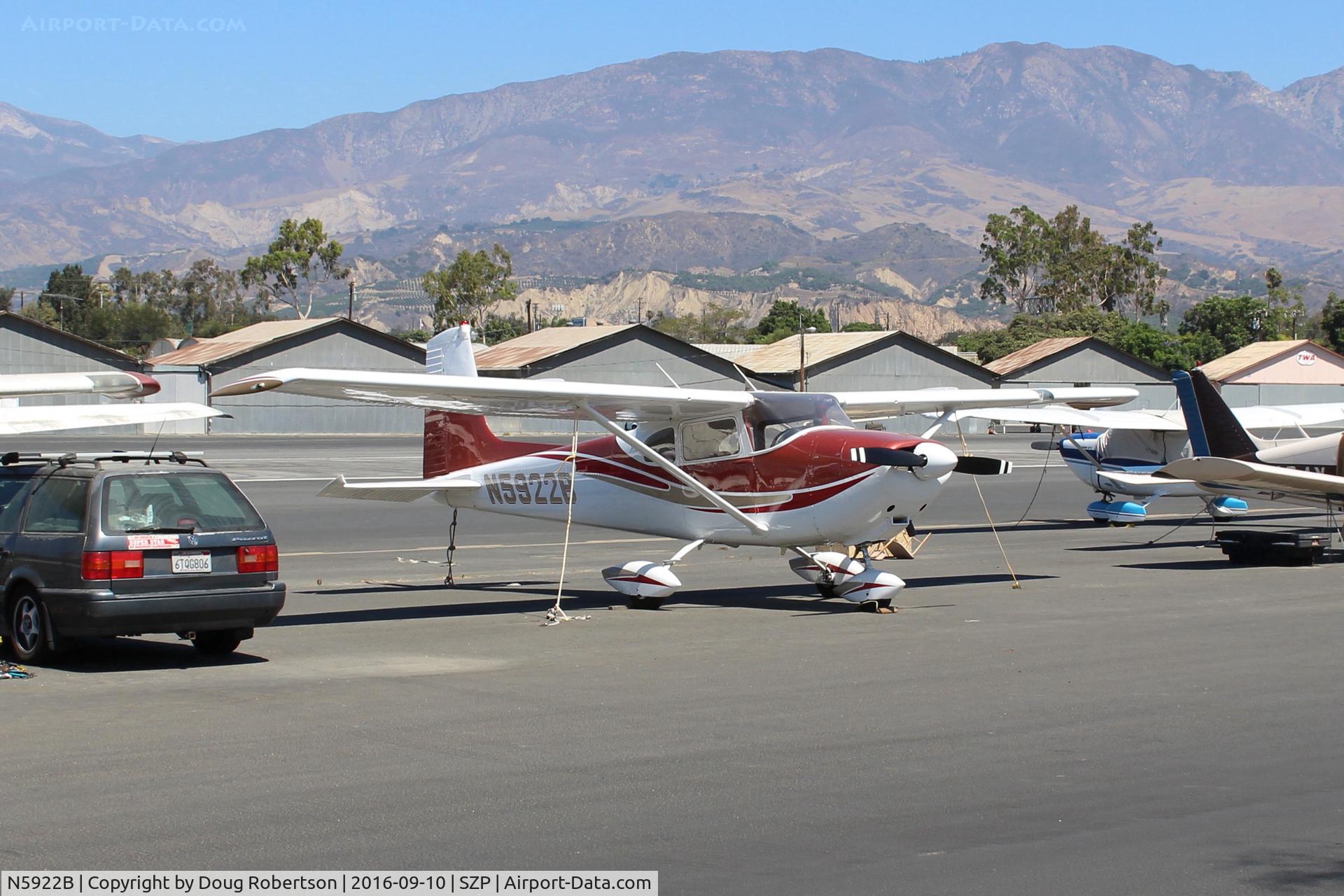 N5922B, 1956 Cessna 182A Skylane C/N 33922, 1956 Cessna 182A SKYLANE, Continental O-470-S 230 Hp