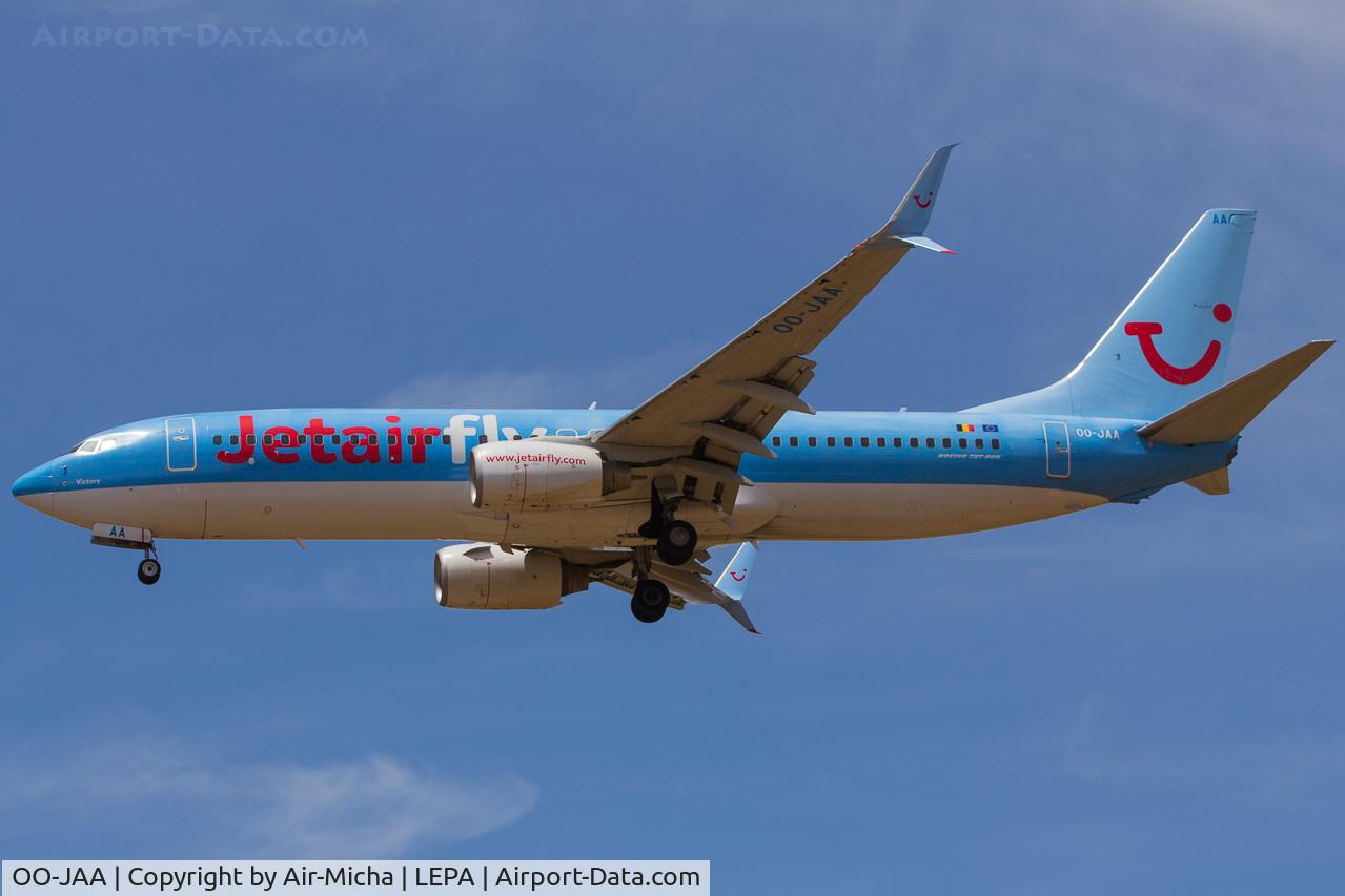 OO-JAA, 2007 Boeing 737-8BK C/N 29660, Jetairfly