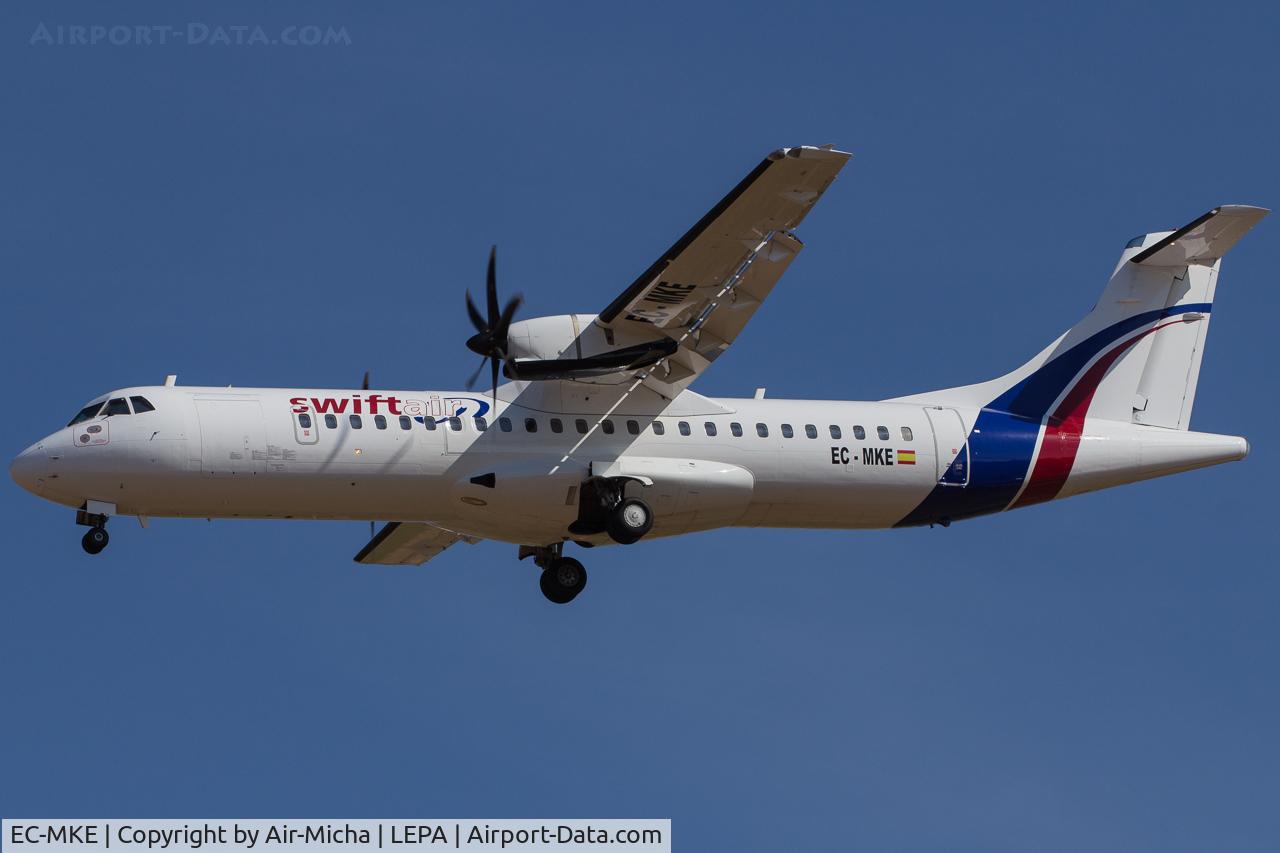EC-MKE, 1997 ATR 72-500 C/N 494, Swiftair