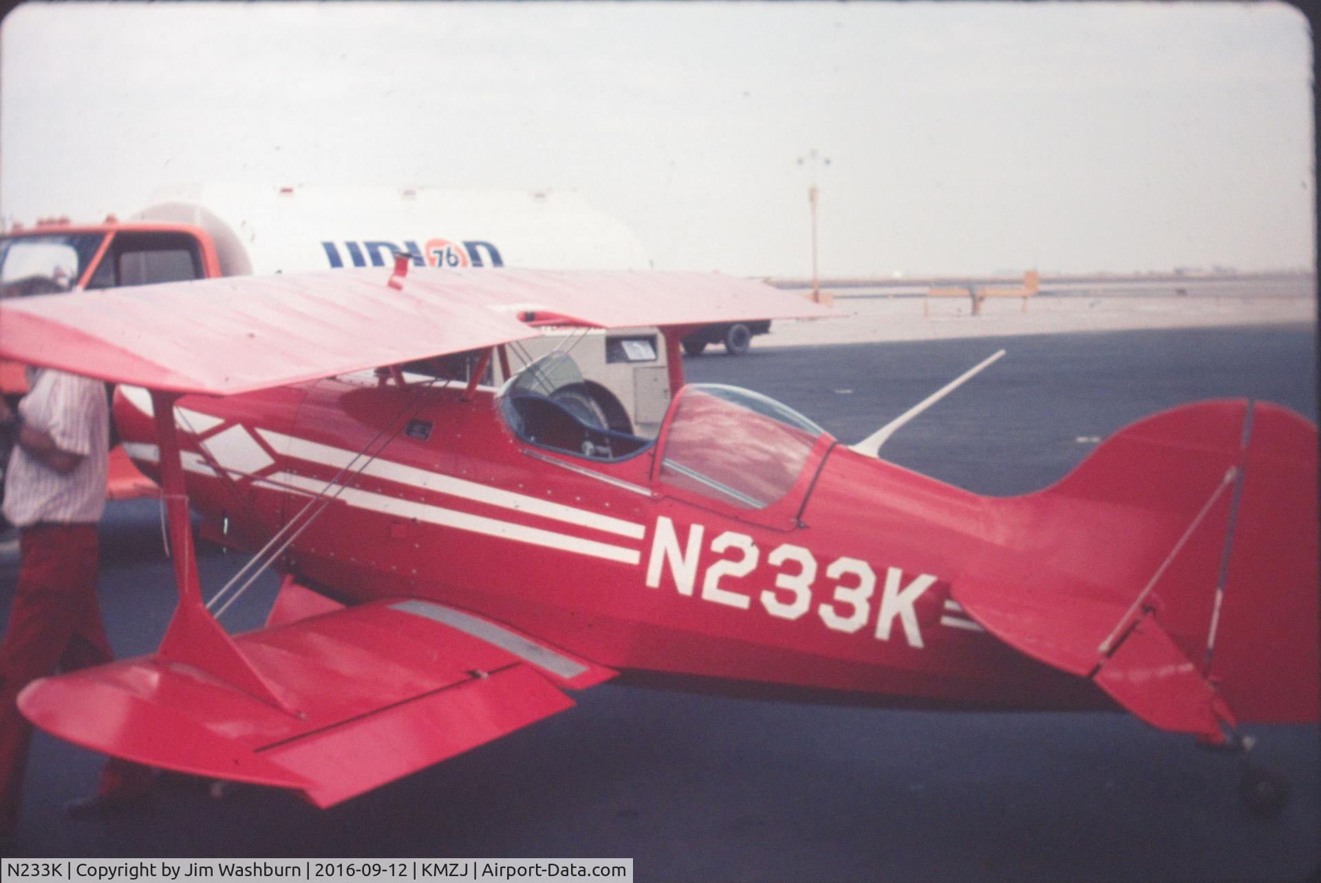 N233K, 1966 Pitts S-1C Special C/N 22A, Taken at Copperstate in the late 70s