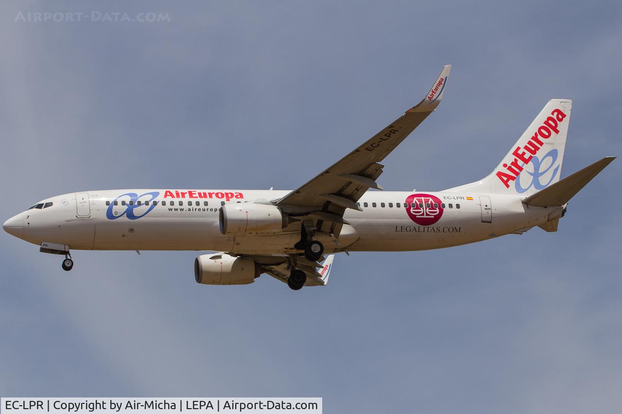 EC-LPR, 2012 Boeing 737-85P C/N 36588, Air Europa