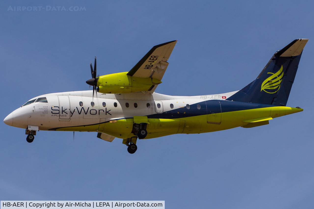 HB-AER, 1996 Dornier 328-110 C/N 3066, SkyWork Airlines