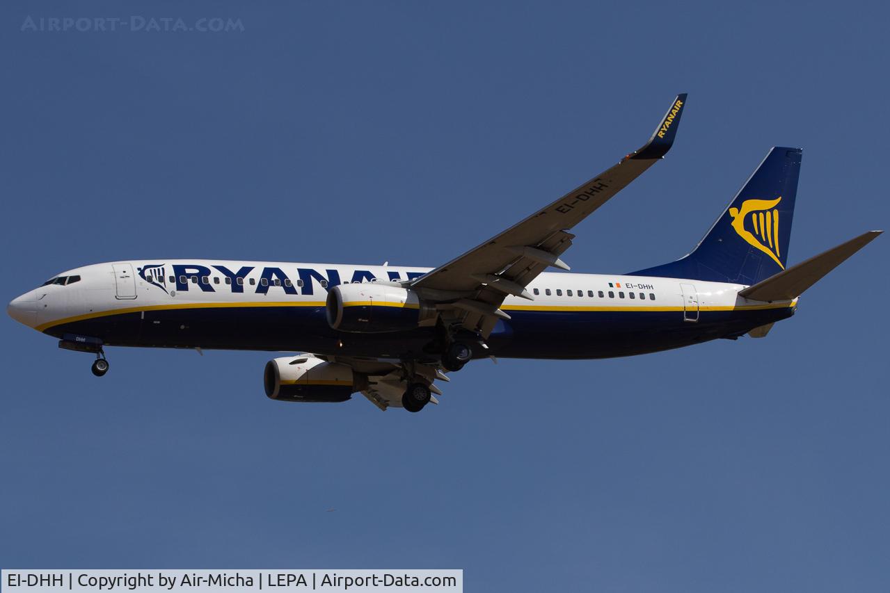 EI-DHH, 2005 Boeing 737-8AS C/N 33817, Ryanair