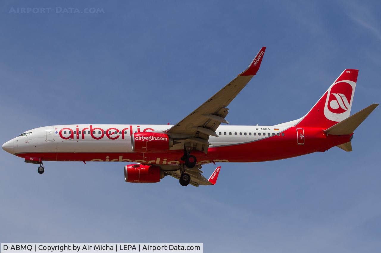 D-ABMQ, 2013 Boeing 737-86J C/N 37780, Air Berlin