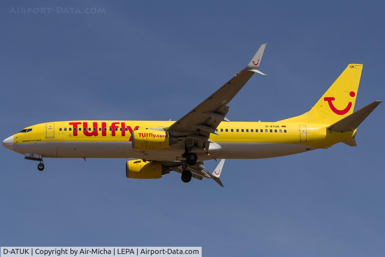 D-ATUK, 2011 Boeing 737-8K5 C/N 39094, TUIfly