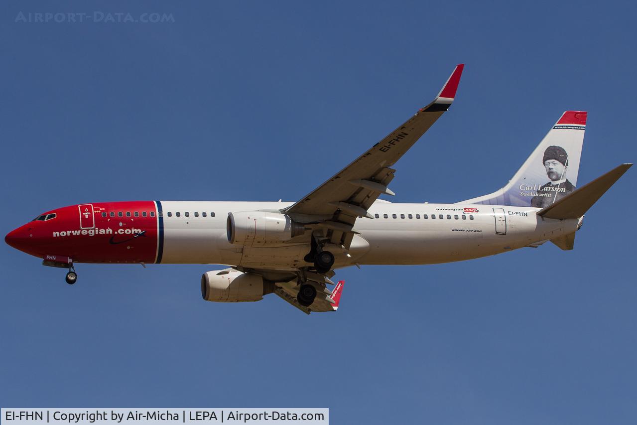 EI-FHN, 2011 Boeing 737-8JP C/N 39046, Norwegian Air International