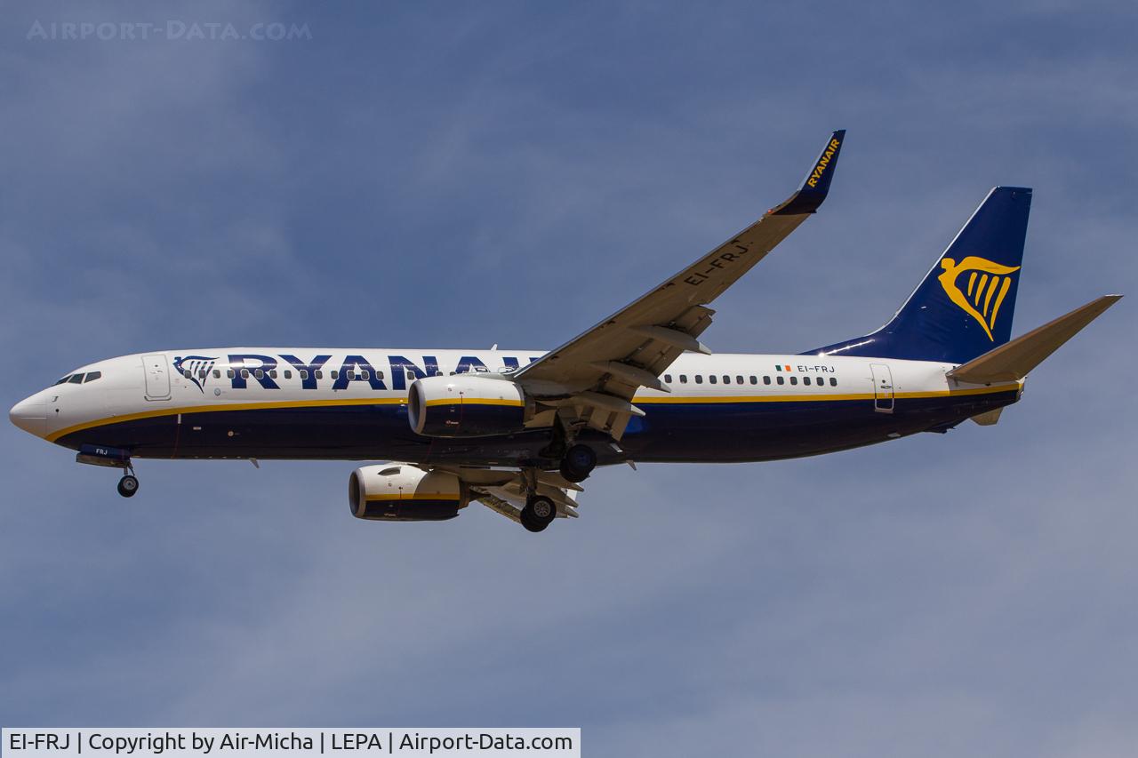 EI-FRJ, 2016 Boeing 737-8AS C/N 44734, Ryanair