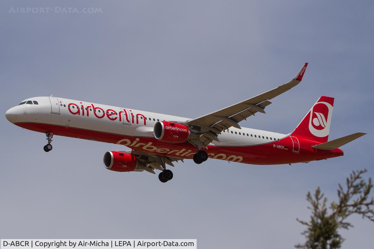 D-ABCR, 2015 Airbus A321-211 C/N 6719, Air Berlin