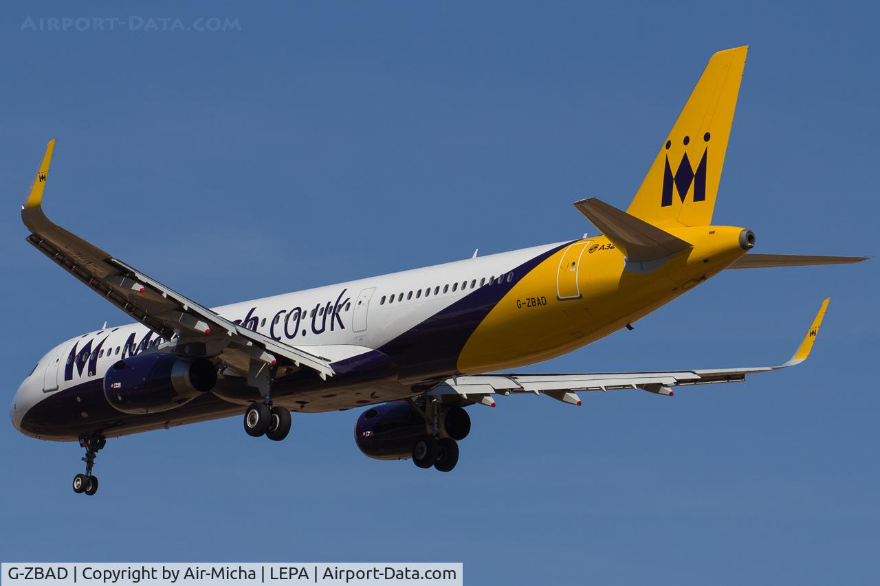 G-ZBAD, 2013 Airbus A321-231 C/N 5582, Monarch Airlines