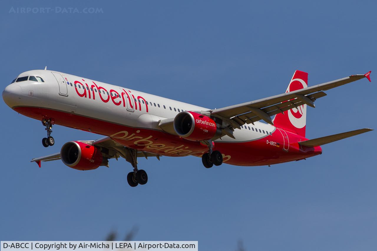 D-ABCC, 2010 Airbus A321-211 C/N 4334, Air Berlin