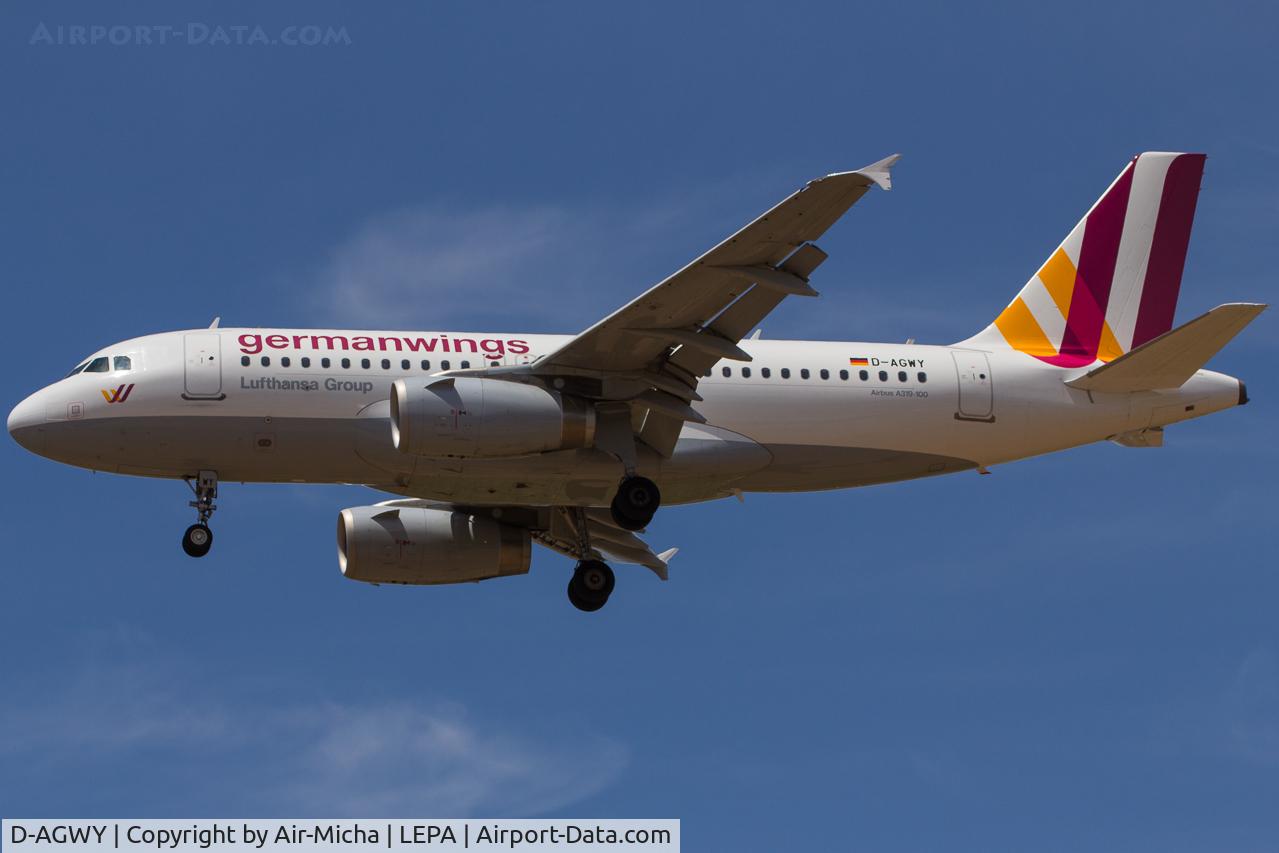 D-AGWY, 2013 Airbus A319-132 C/N 5941, Germanwings
