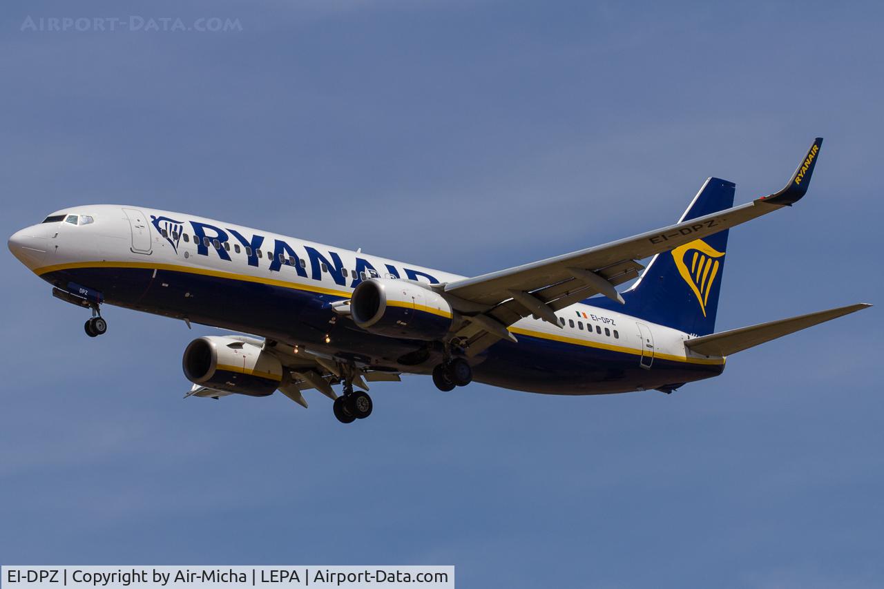 EI-DPZ, 2007 Boeing 737-8AS C/N 33616, Ryanair