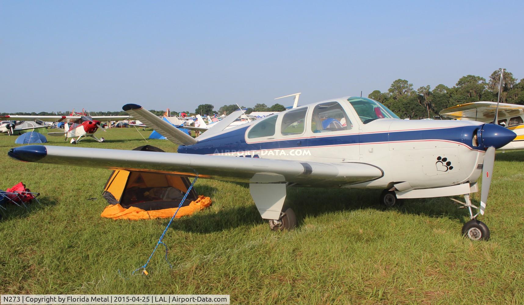 N273, 1948 Beech 35 Bonanza C/N D-1340, Bonanza 35