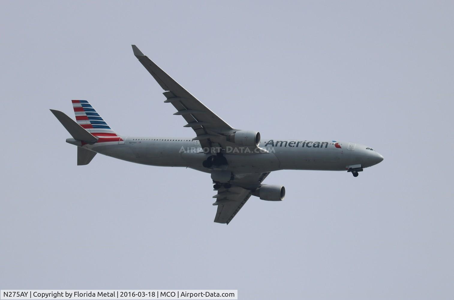 N275AY, 2000 Airbus A330-323 C/N 0370, American