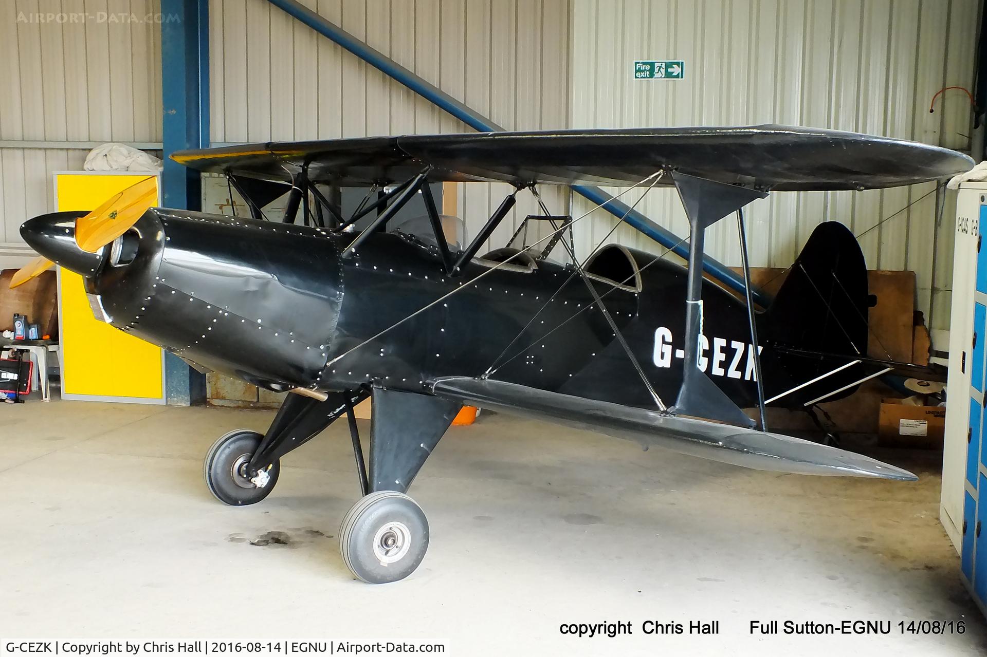 G-CEZK, 2008 Stolp SA-750 Acroduster Too C/N PFA 089-13726, at the LAA Vale of York Strut fly-in, Full Sutton