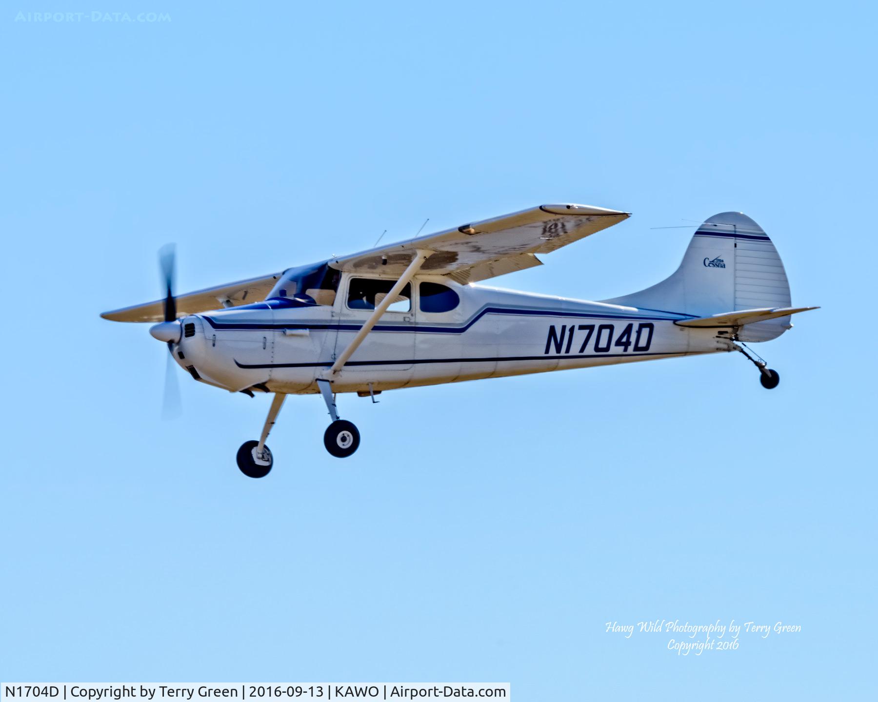 N1704D, 1951 Cessna 170A C/N 20147, Arlington Municipal