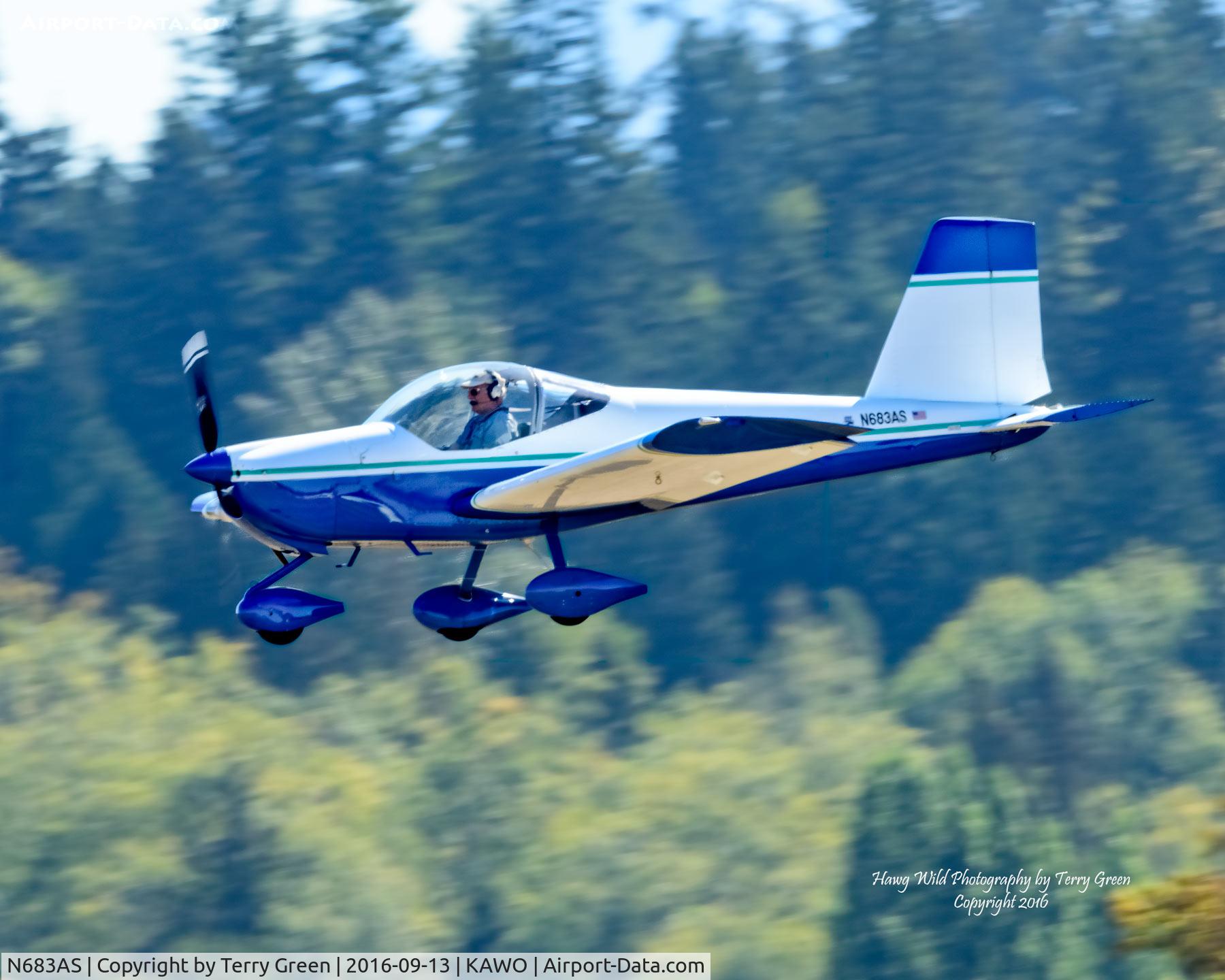 N683AS, Vans RV-12 C/N 120636, Arlington Airport