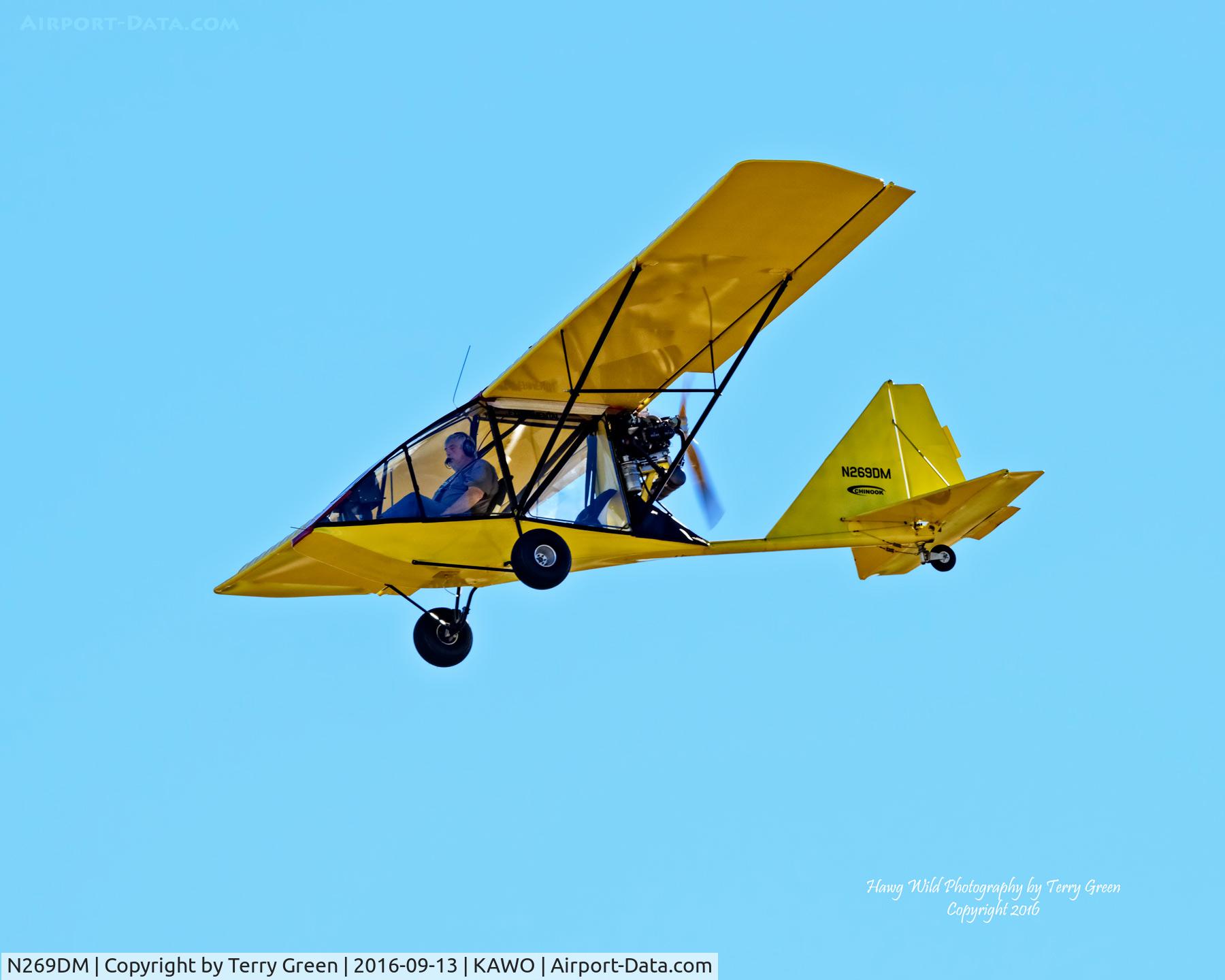 N269DM, 2007 Canadian Ultralight Chinook Plus 2 C/N 2281XS, Arlington Airport