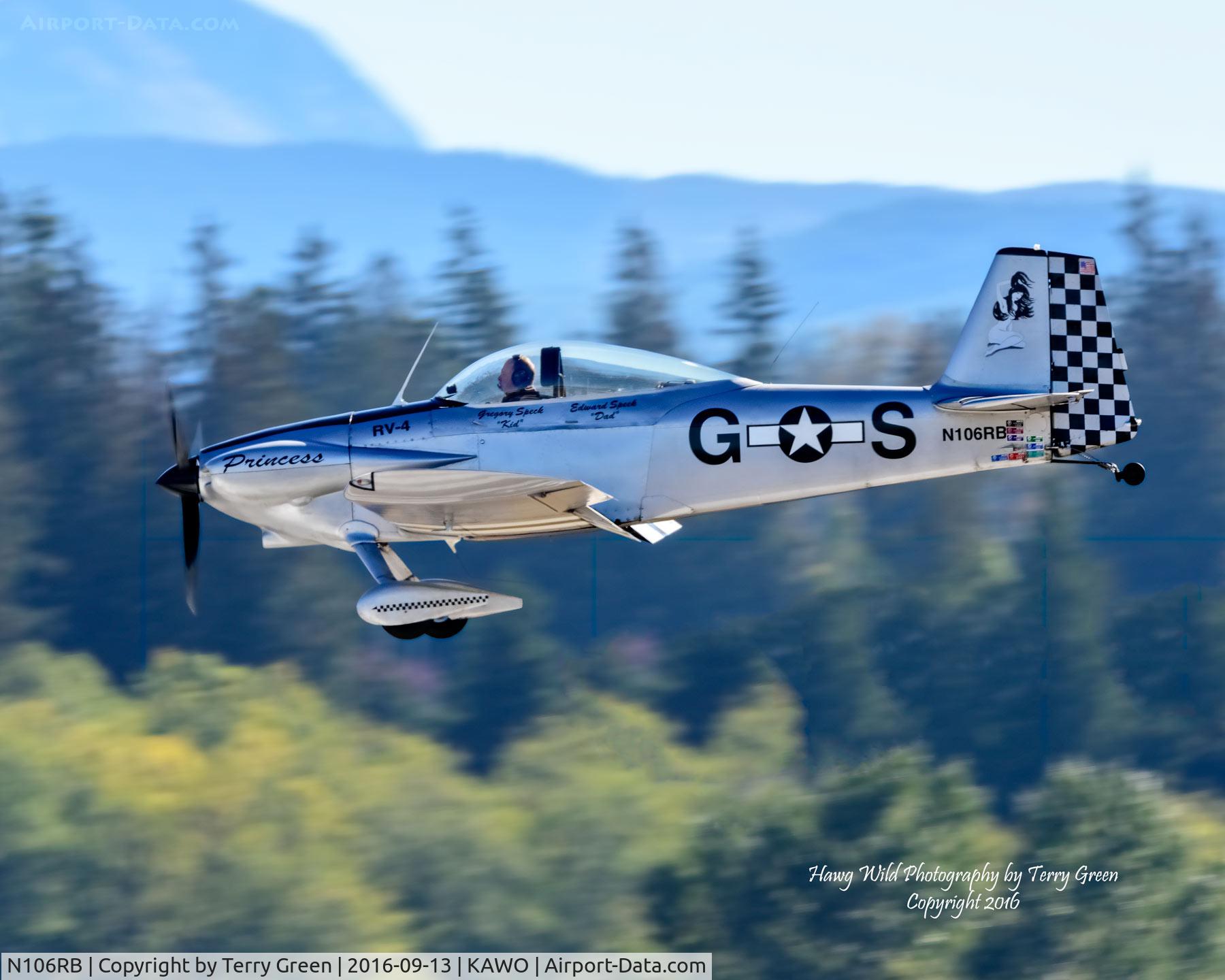 N106RB, 1988 Vans RV-4 C/N 1066, Arlington Airport
