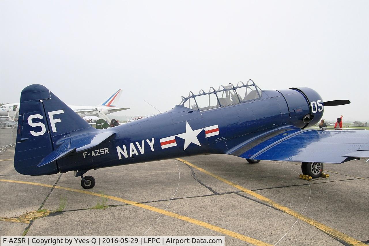 F-AZSR, North American T-6G Texan C/N 197-75, North American T6-G Texan, Static display, Creil Air Base 110 (LFPC-CSF) Open day 2016