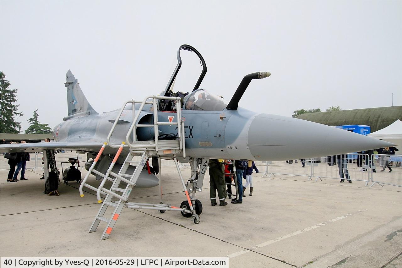 40, Dassault Mirage 2000-5F C/N 40, Dassault Mirage 2000-5F, Static display, Creil Air Base 110 (LFPC-CSF) Open day 2016