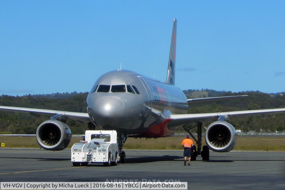 VH-VGV, 2010 Airbus A320-232 C/N 4229, At Coolangatta