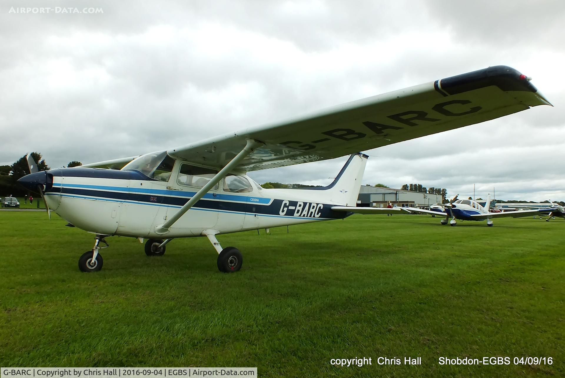 G-BARC, 1973 Reims FR172J Reims Rocket C/N 0356, at Shobdon