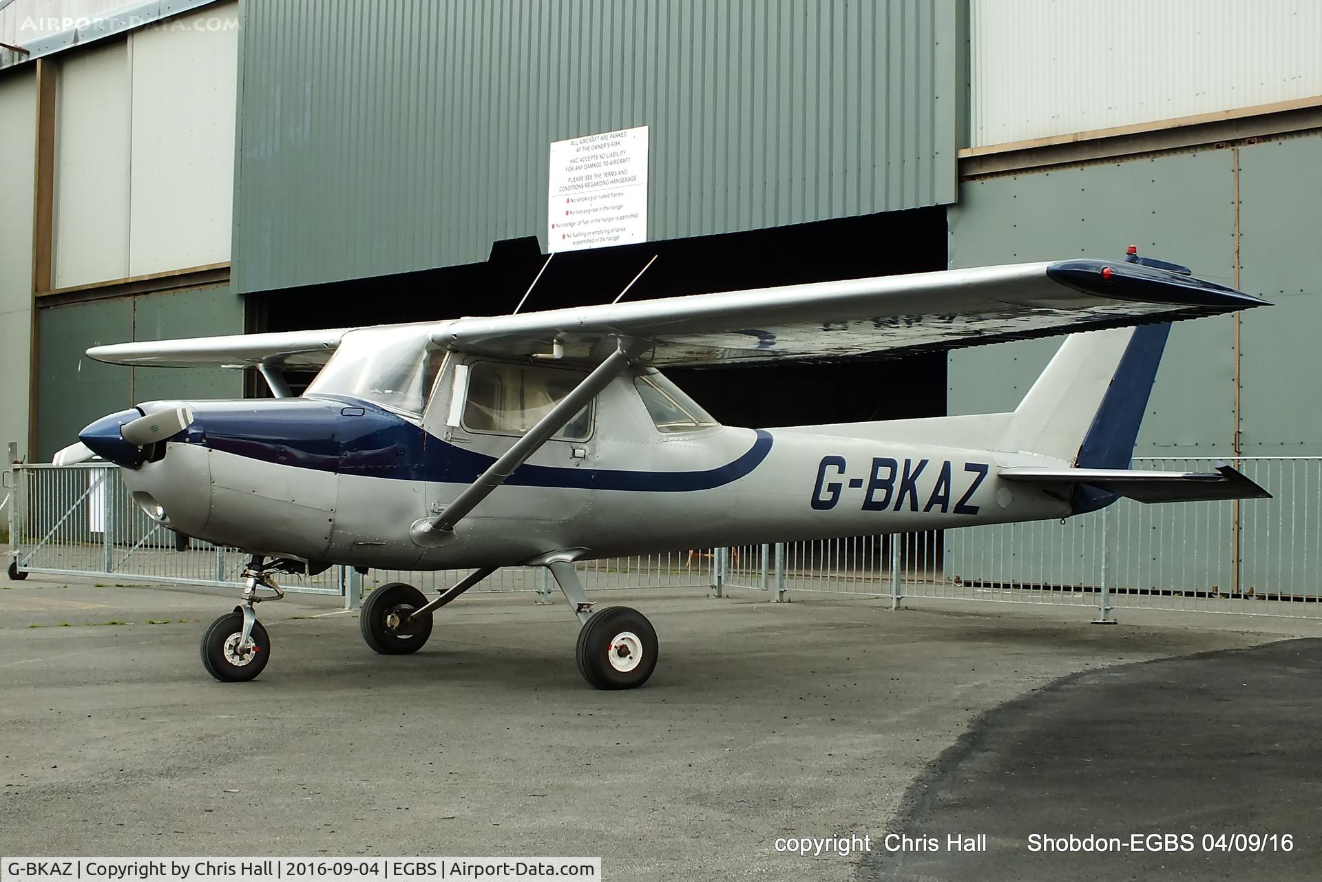 G-BKAZ, 1979 Cessna 152 C/N 152-82832, at Shobdon