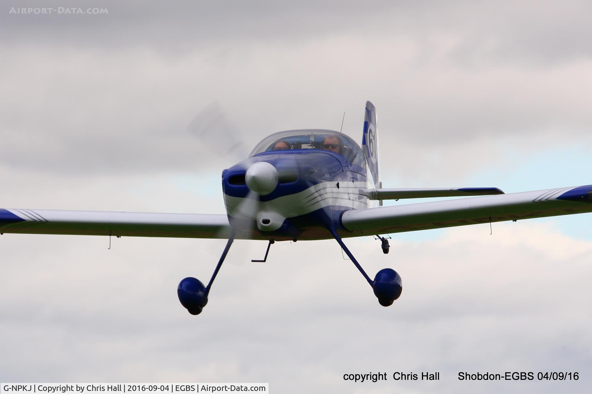 G-NPKJ, 1998 Vans RV-6 C/N PFA 181-13138, Royal Aero Club RRRA air race at Shobdon
