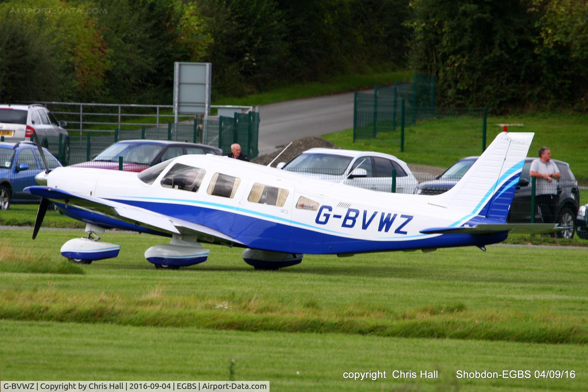 G-BVWZ, 1989 Piper PA-32-301 Saratoga C/N 32-06055, at Shobdon