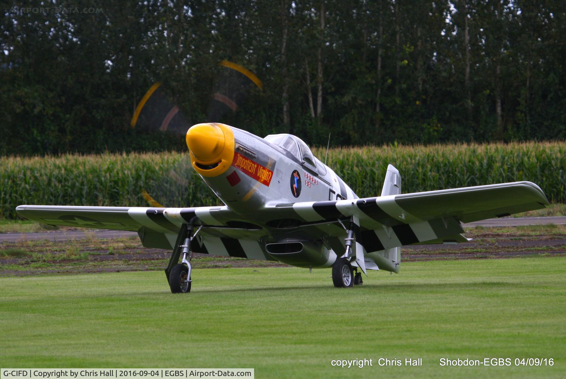G-CIFD, Titan T-51 Mustang C/N LAA 355-15261, at Shobdon