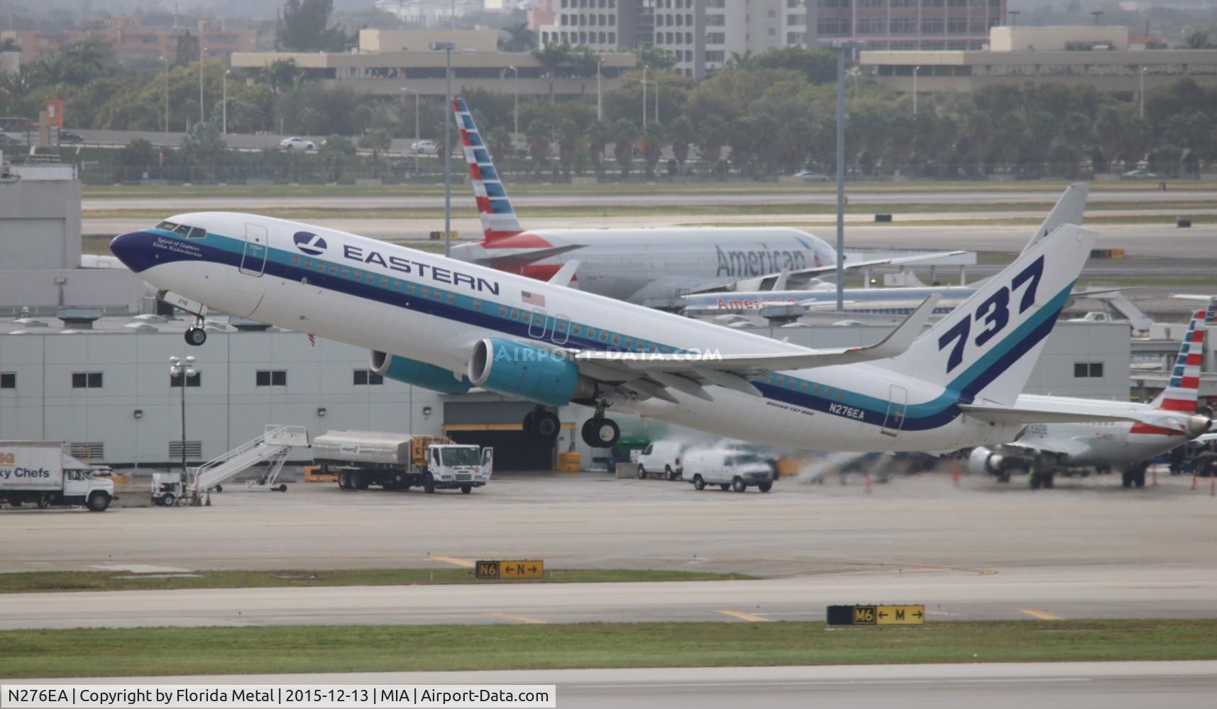 N276EA, 2006 Boeing 737-8AL C/N 35070, Eastern
