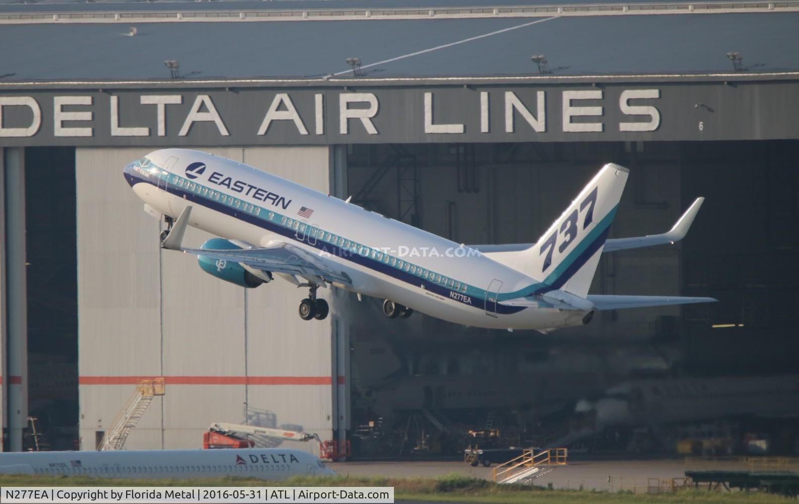 N277EA, 2001 Boeing 737-8CX C/N 32359, Eastern San Francisco Giants