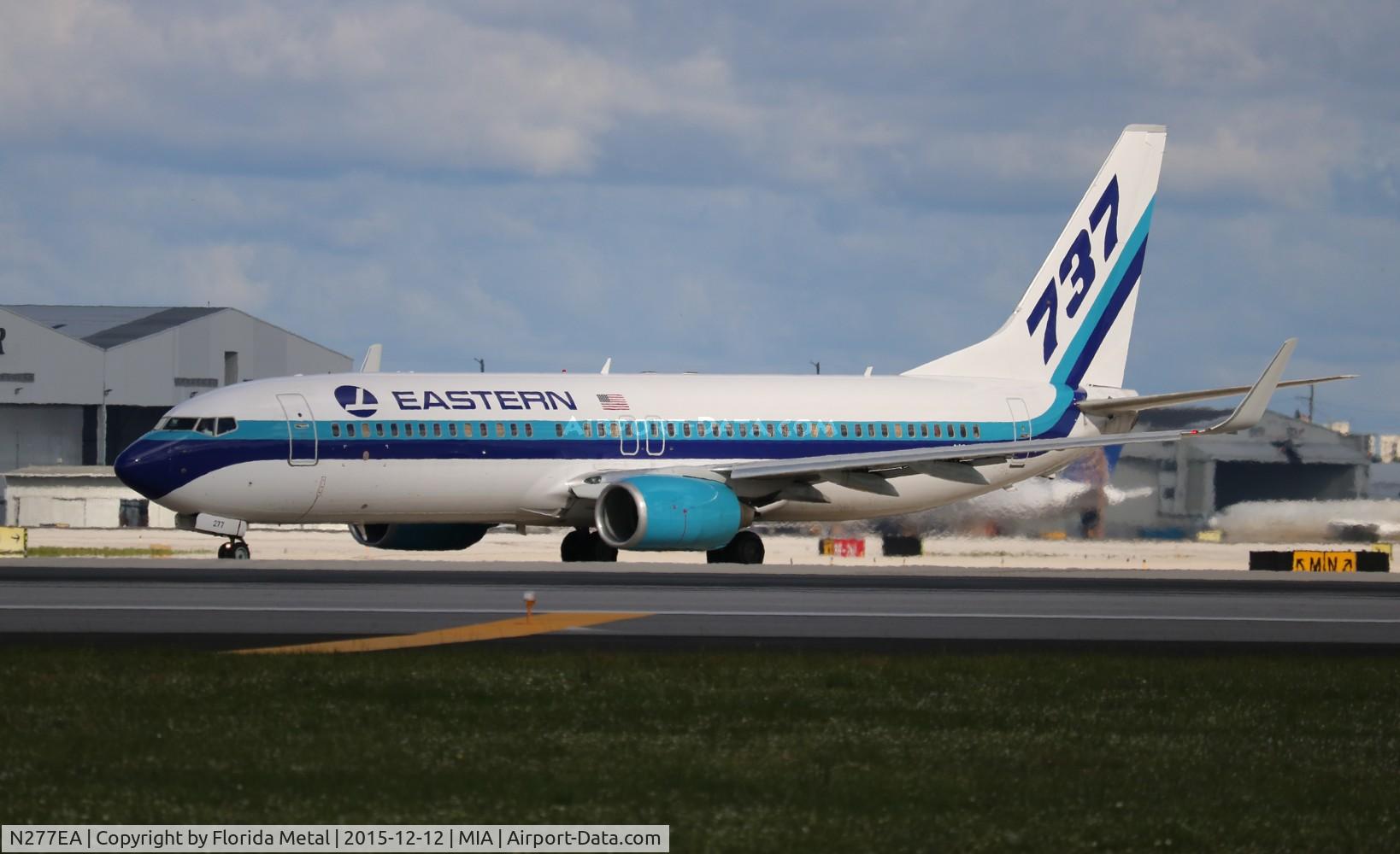 N277EA, 2001 Boeing 737-8CX C/N 32359, Eastern