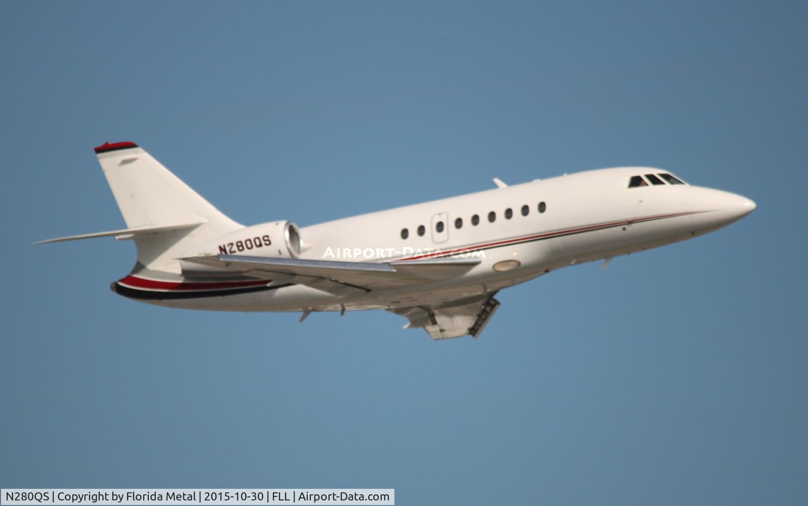 N280QS, 2002 Dassault Falcon 2000 C/N 181, Net Jets